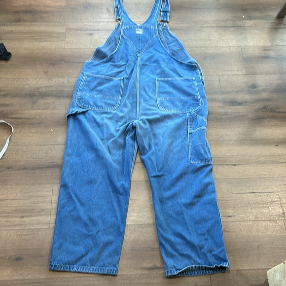 Liberty Vintage Denim Overalls ! 48x30 - Picture 7 of 8
